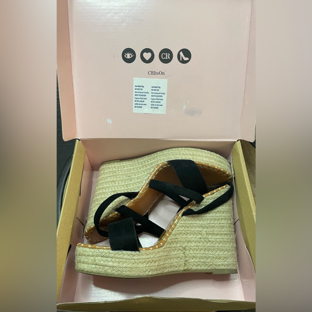 Black Strap Wedges